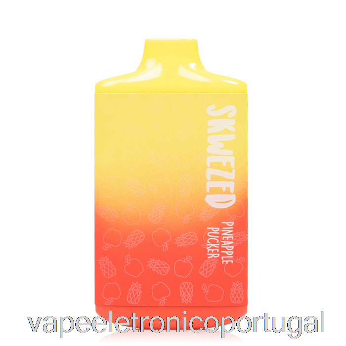 Vape Eletrônico Skwezed 5k Descartável Abacaxi Franzido